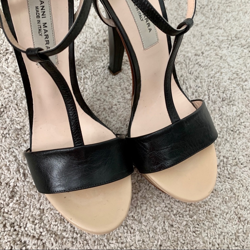 Gianni Marra Leather Heels - Picture 2 of 8